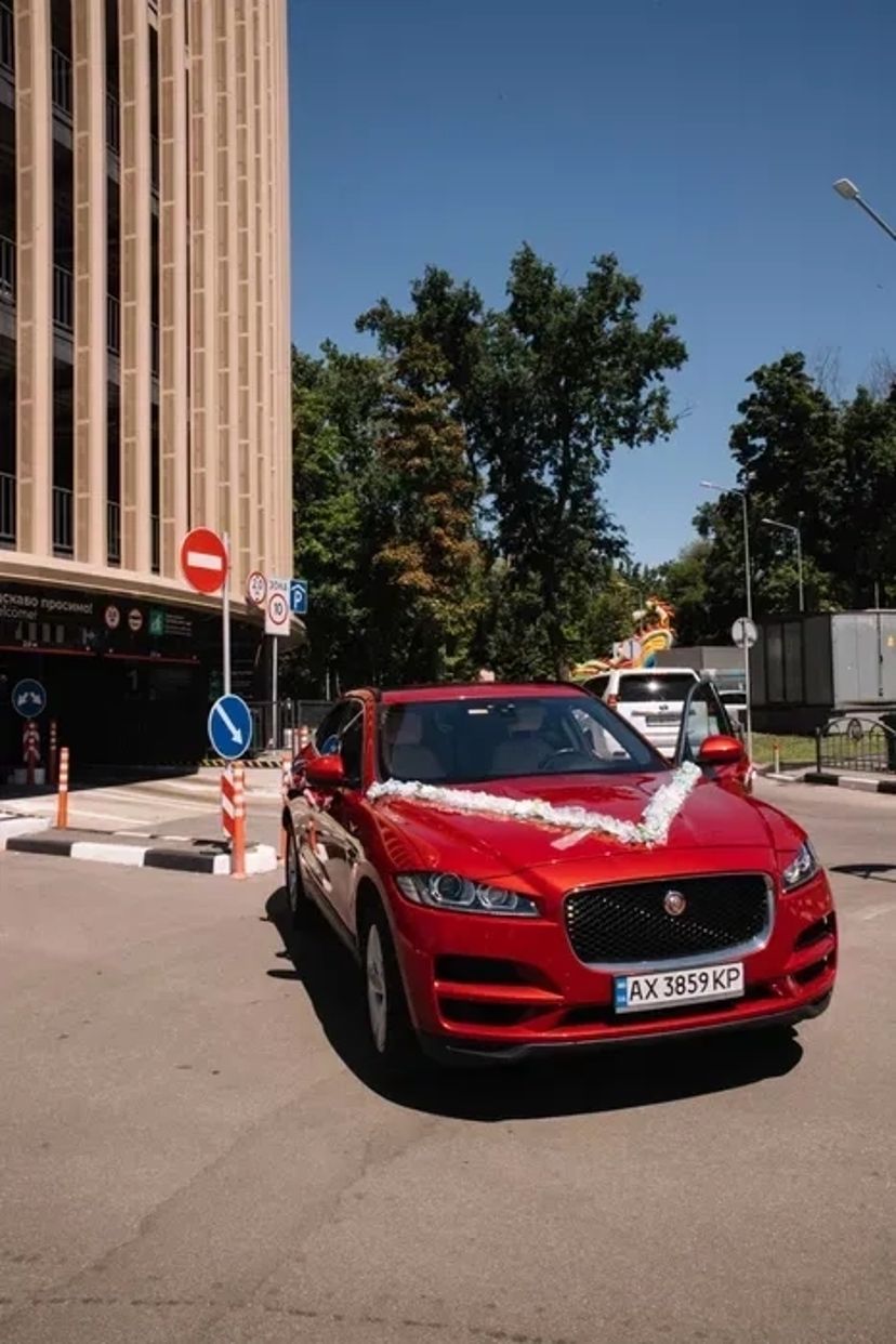 Авто на весілля/Авто з водієм / Jaguar