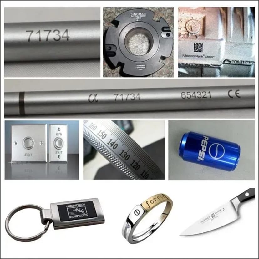 Лазерне гравіювання, маркування, на будь-яких поверхнях.