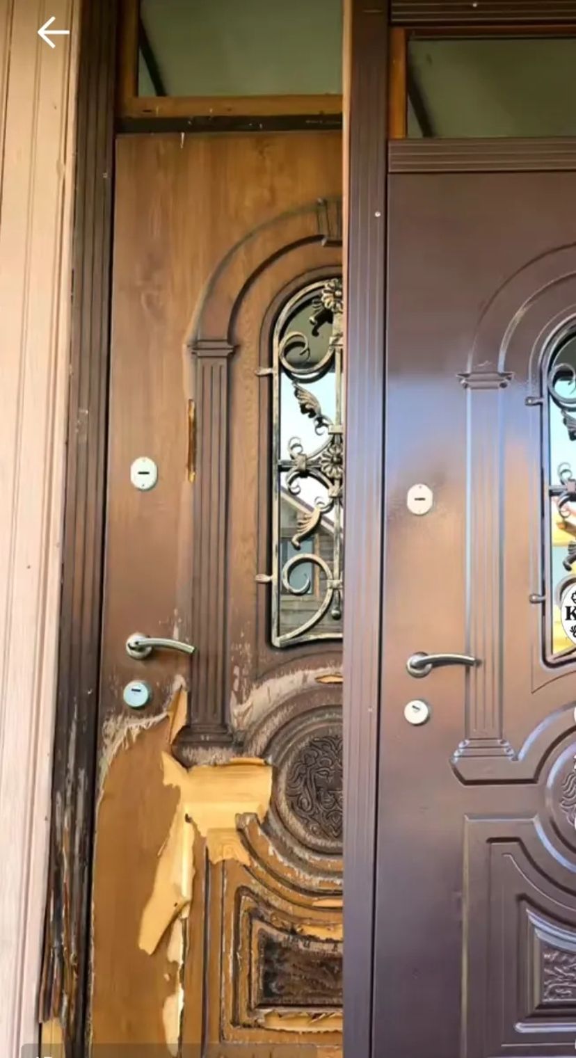Реставрація дверей, ремонт дверей, фарбування фасадів мдфМДФ