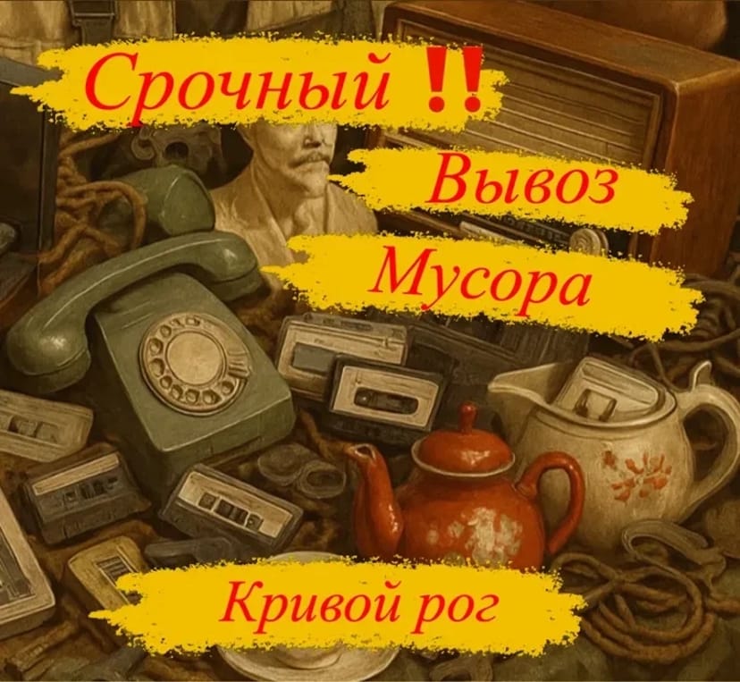 Утилізація будь-якої Побутової техніки меблів сміття
