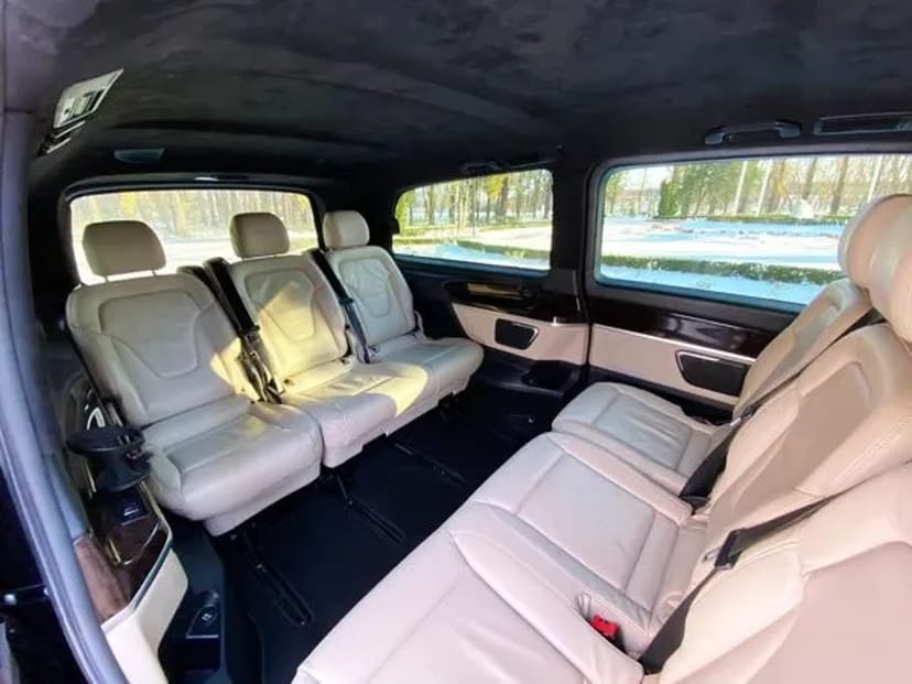 423 Мікроавтобус на весілля Mercedes Benz V class Marco Polo