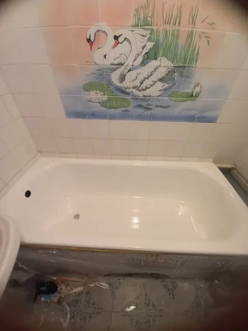 Реставрація ванн чавунних, металевих, акрилових та піддонів.