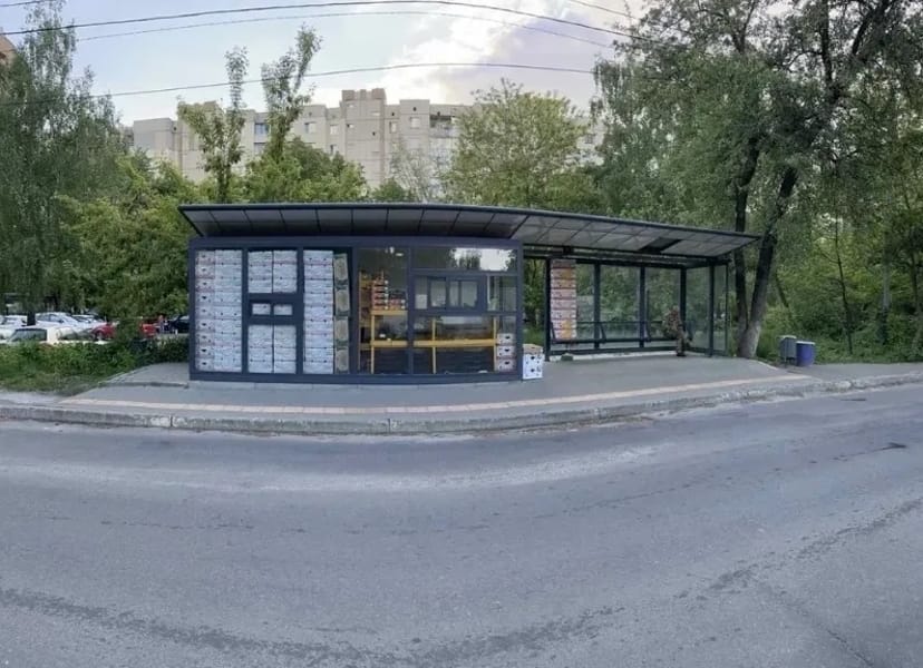 Зупинковий комплекс 14 або 7 м2 в Святошинському районі