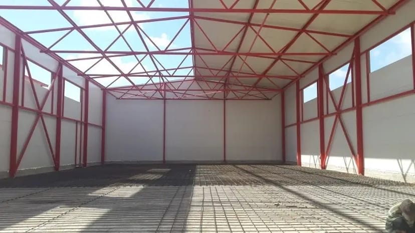 Будівництво ангарів, складів, торгових центрів, навісів для техніки