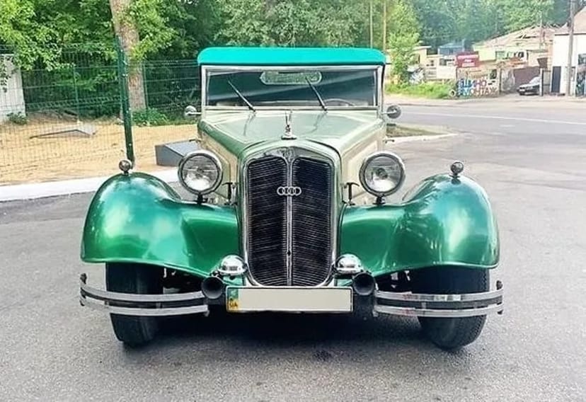196 Ретро кабріолет на весілля Dampf Kraft Wagen (DKW) 