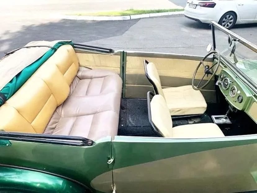 196 Ретро кабріолет на весілля Dampf Kraft Wagen (DKW) 