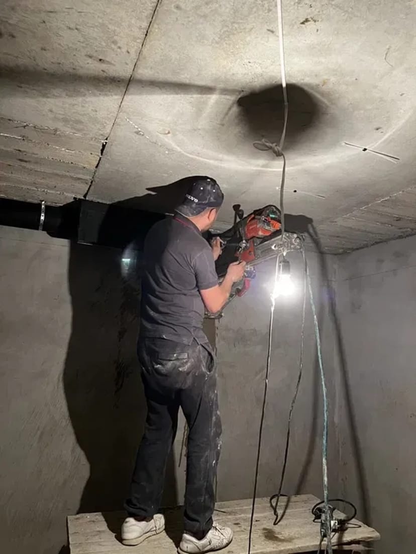 Алмазне Буріння отворів в бетон ,желізобетон , цегла