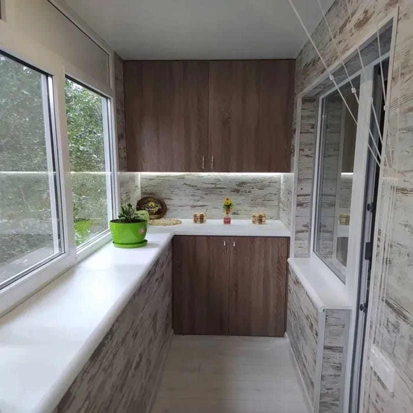 Акція! Балкон із обшивкою. Балкон під ключ. Розварювання. Внутрішнє оздоблення