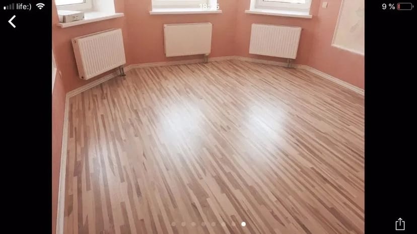 Паркетні роботи шліфовка паркет укладка лакування плінтус