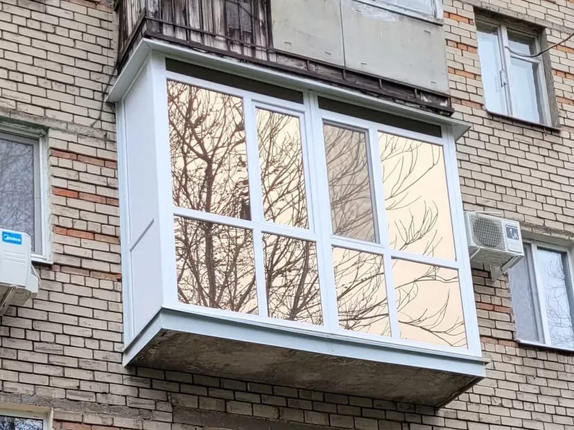 Акція-Французький балкон - 37000 грн. Балкони під ключ.