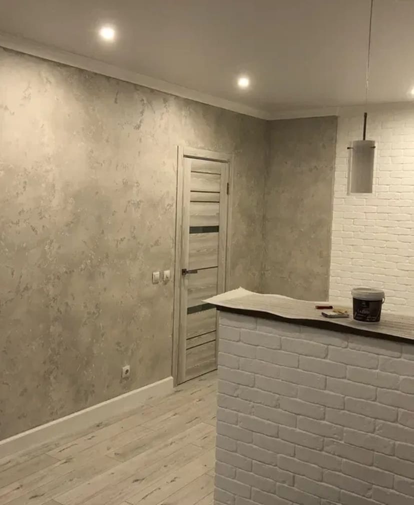 Декоративна штукатурка, монтаж 3д панелей. Ціни уточнюйте!