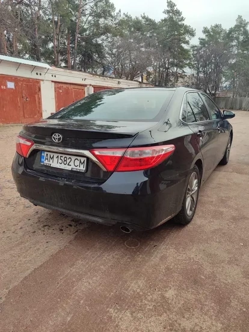 Авто Toyota Camry 55 газ/бензин для роботи в таксі