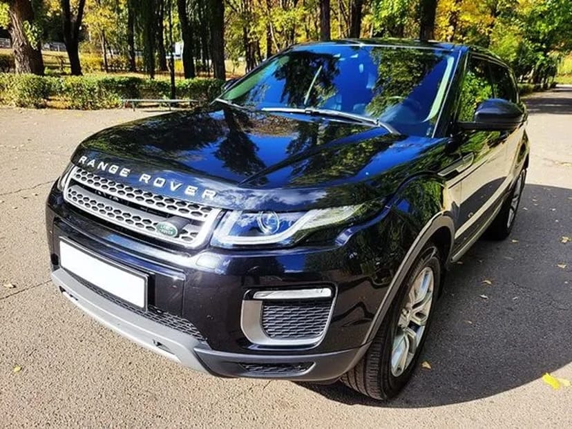 255 Джип на весілля Range Rover Evoque чорний