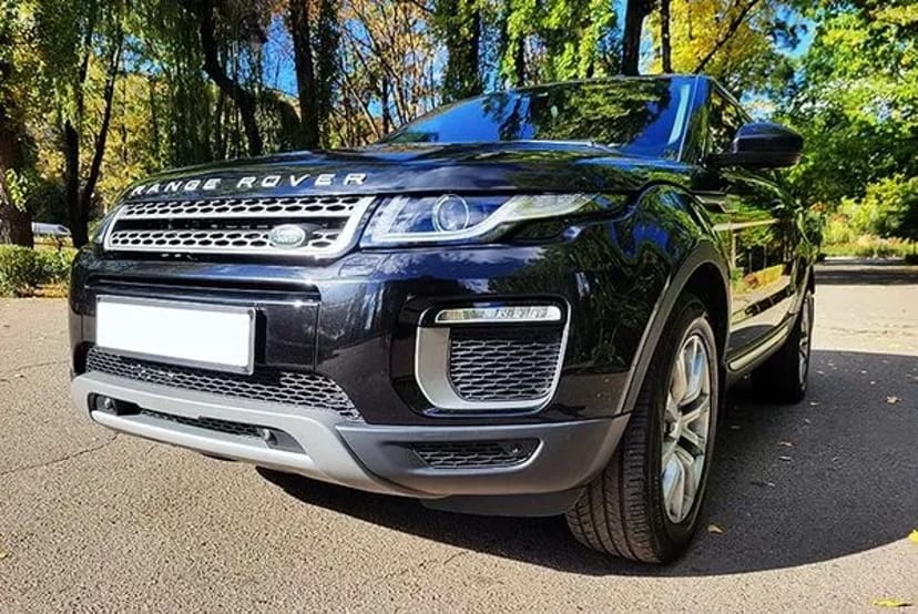 255 Джип на весілля Range Rover Evoque чорний