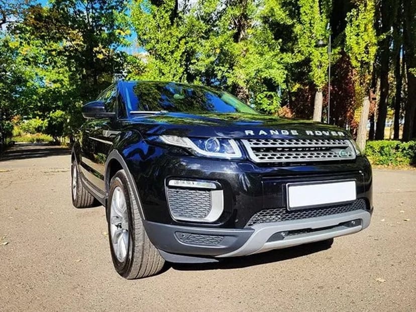 255 Джип на весілля Range Rover Evoque чорний