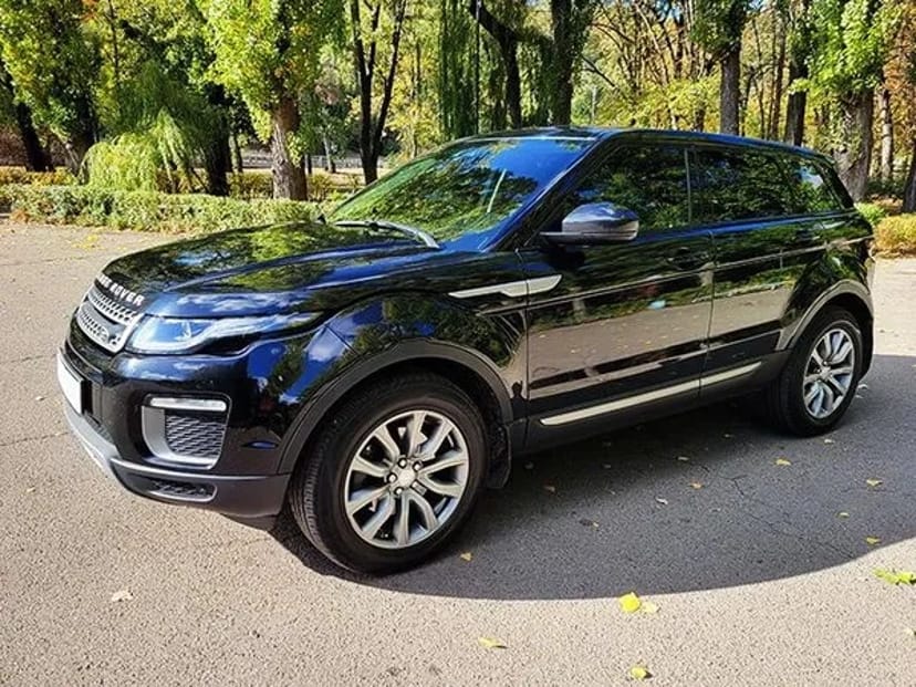 255 Джип на весілля Range Rover Evoque чорний