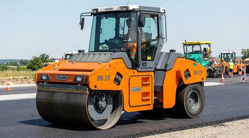 Каток комбінований Hamm HD 75 (7 тонн)