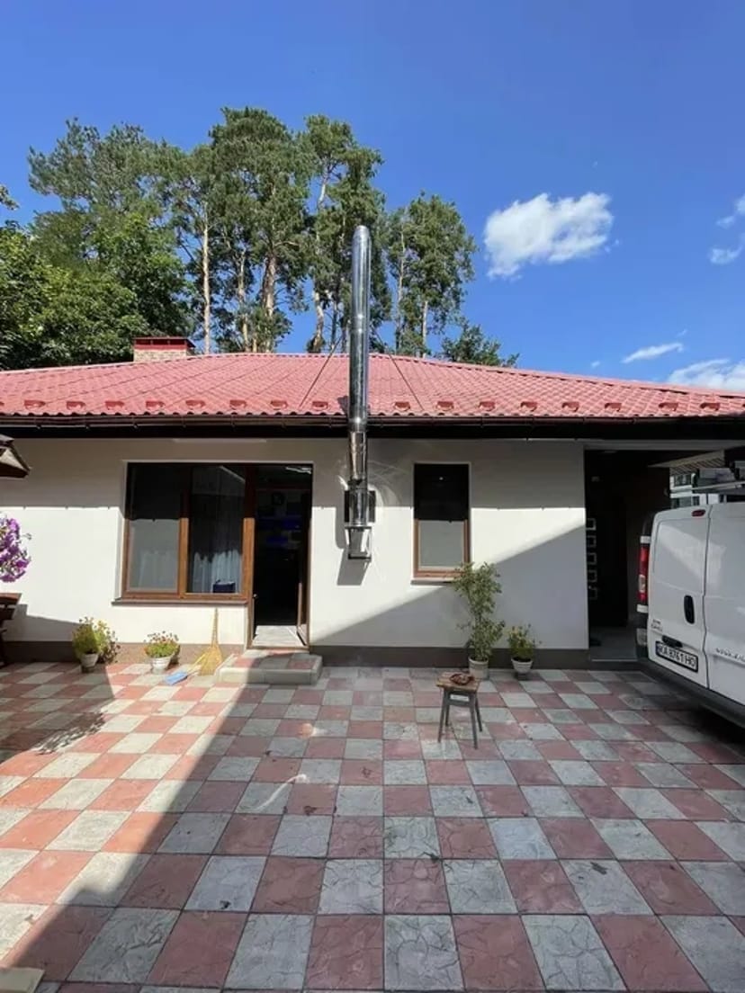 Монтаж установка димоходів димарі димоход гільзовка труба камін комін