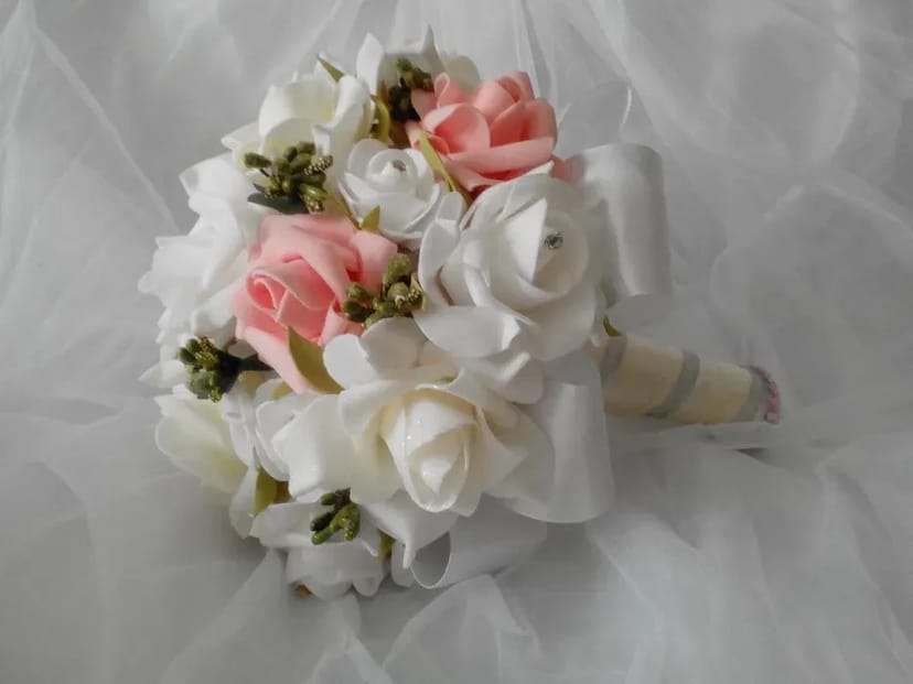 Ніжний та стильний весільний букет-дублер, створений індивідуально під ваш образ