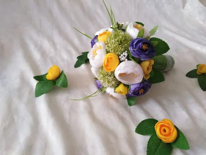 Ніжний та стильний весільний букет-дублер, створений індивідуально під ваш образ