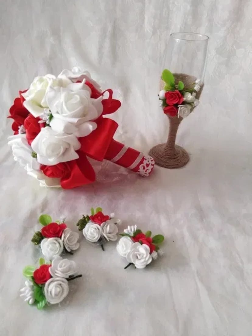 Ніжний та стильний весільний букет-дублер, створений індивідуально під ваш образ