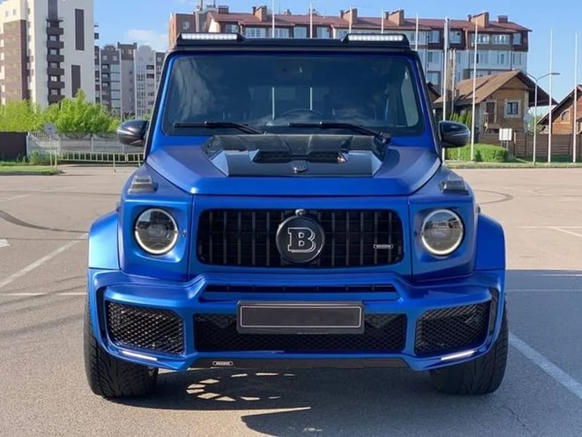 021 Mercedes-Benz G800 Brabus «Кубік» синій — з водієм та без