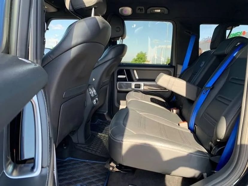 021 Mercedes-Benz G800 Brabus «Кубік» синій — з водієм та без