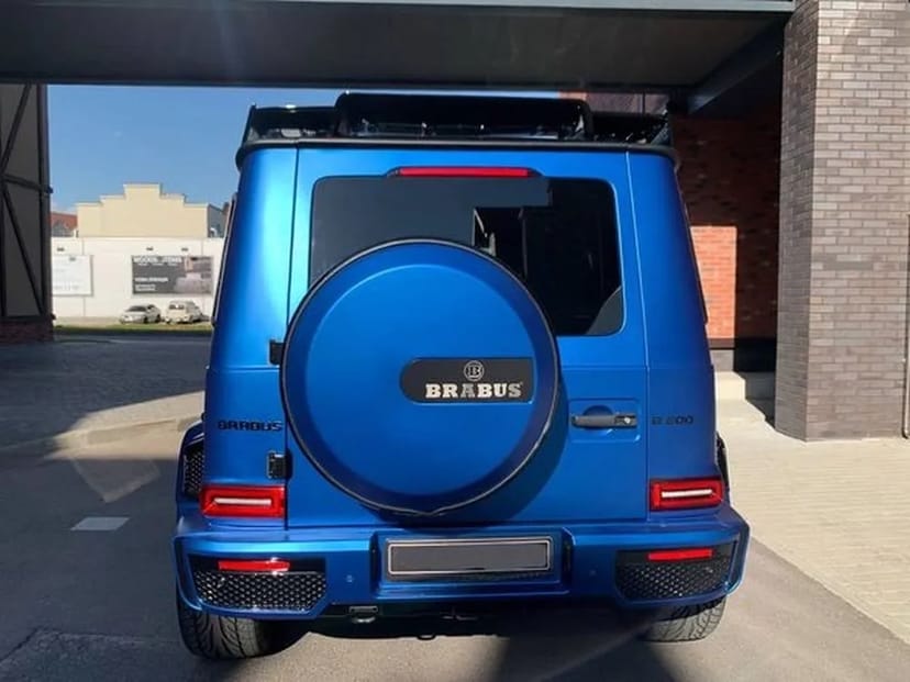 021 Mercedes-Benz G800 Brabus «Кубік» синій — з водієм та без