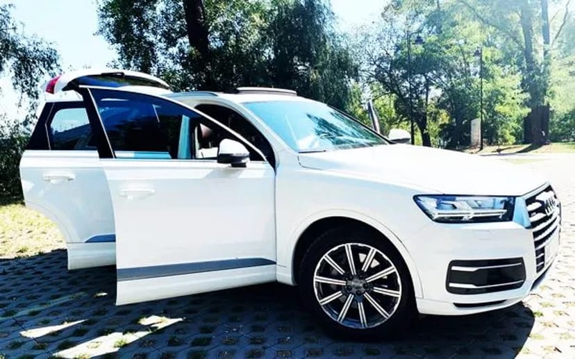 394 Позашляховик на весілля Audi Q7 біла