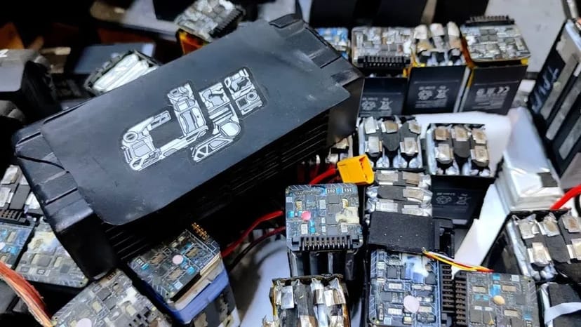 Відновлення та ремонт акумуляторів DJI Mavic. Заміна BMS плати контролера.