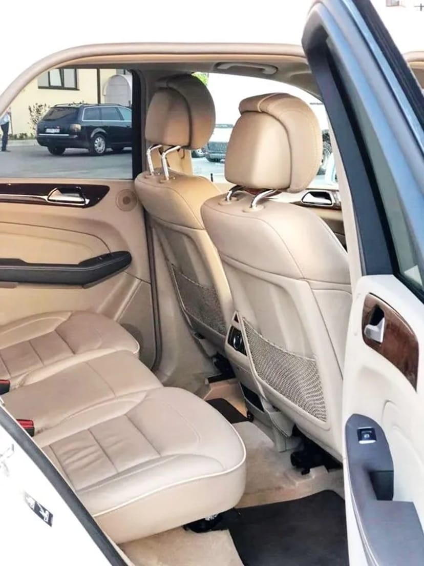 119 Позашляховик на весілля Mercedes Benz ML білий