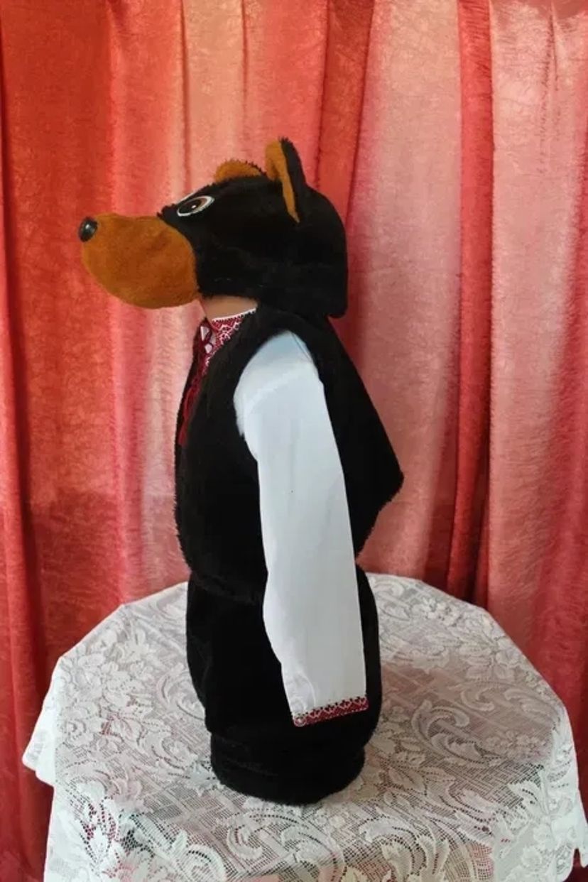 Костюм вовка, ведмедя, зайчика, лисички, пташки