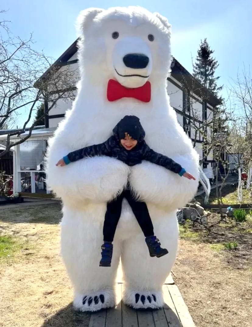 Білий ведмідь Черкаси стриптиз ростова лялька аніматор панда на свято.