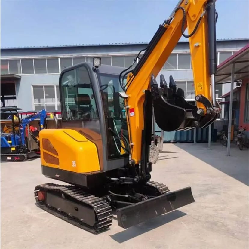 Послуги гусеничного міні екскаватора