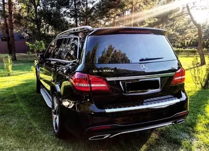 361 Позашляховик на весілля Mercedes Benz GLS 350d AMG чорний