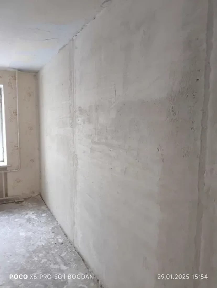 Ремонт квартир, Оздоблювальні роботи. Шпаклівка під шпалери та фарбування.