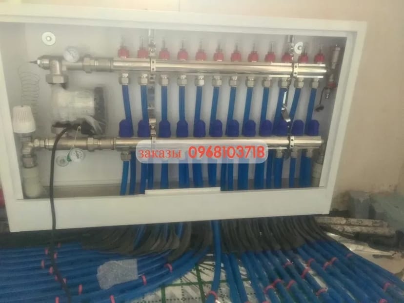 Монтаж опалення, теплих підлог, димоходів, твердопаливних котлів