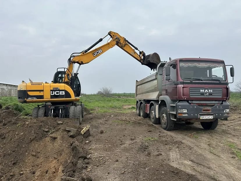 Копка котлованов Демонтаж зданий любой сложности ПДВ. от 150 гривен/куб