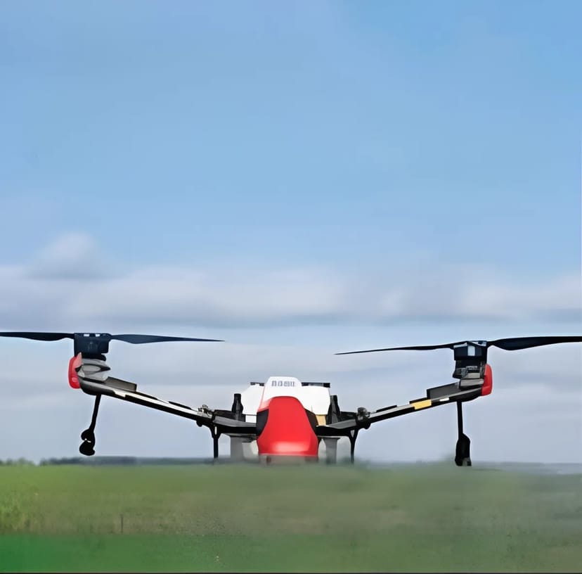 Внесення гербіциду, фунгіциду агродроном XAG XP 2020