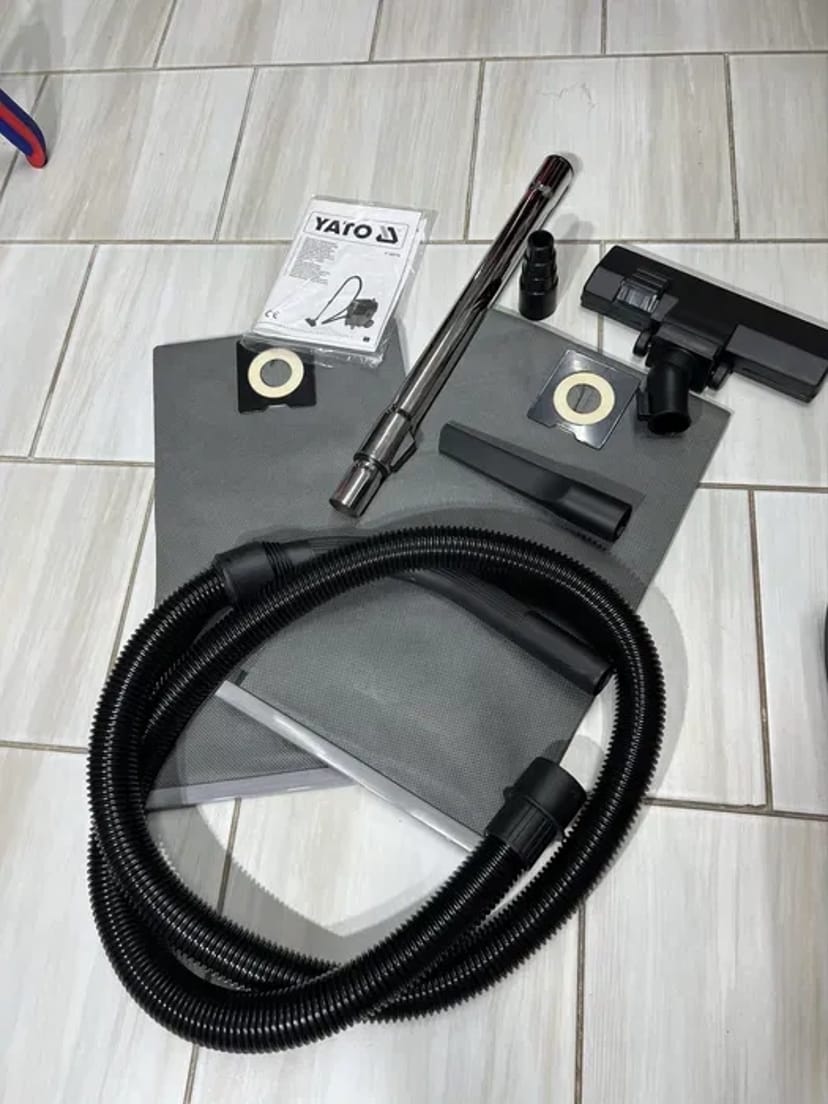 Будівельний пилосос YATO YT-85716 Автоочищення фільтра 1600 Вт