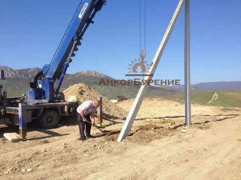 Установка, стовпи, опори ЛЕП. Монтаж кабелю СІП. Ямобур. Виклик електрика.