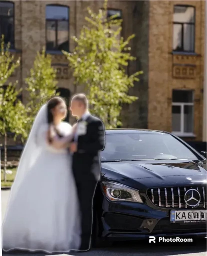 Авто 600 грн Mercedes CLA AMG з водієм