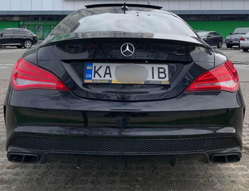 Авто 600 грн Mercedes CLA AMG з водієм