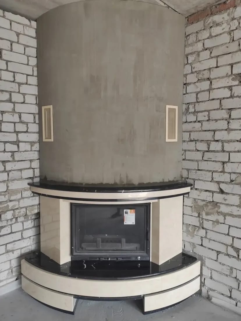 Монтаж, установка Камінів печей Дніпро