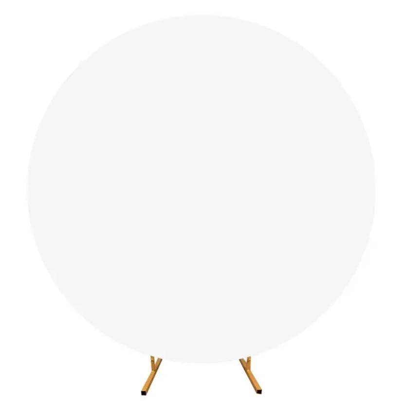 Фотозона / круглий каркас і білий фон