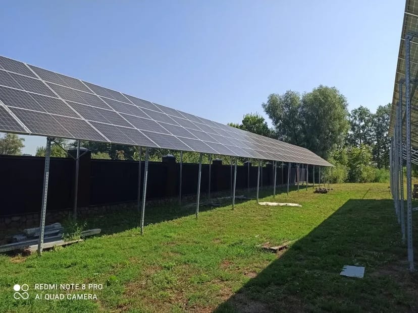 Монтаж сонячних панелей. Якісно, швидко, надійно. Звертайтесь!