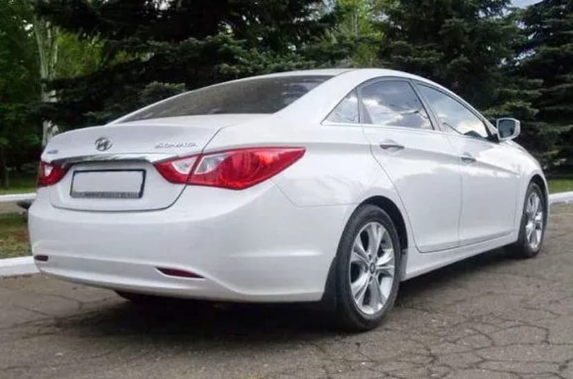 166 Hyundai Sonata біла NEW авто на весілля