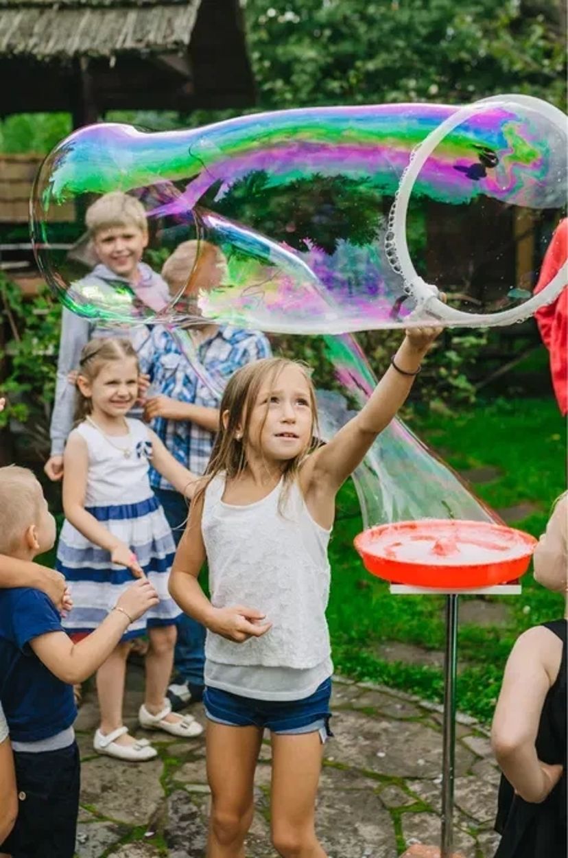 Шоу мильних бульбашок