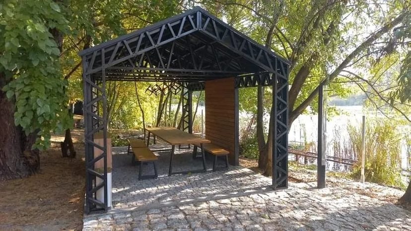 Комплект каркасу дачнного будинку 21 м.кв. із санвузлом. Домокомплект