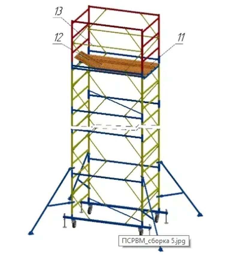 Вишка тура риштування